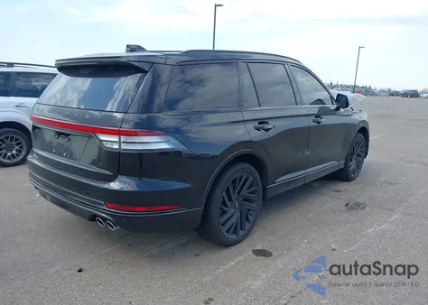 2025 Lincoln Aviator Black Label из США, поврежденный, VIN 5LM5J9XCXSGL01577